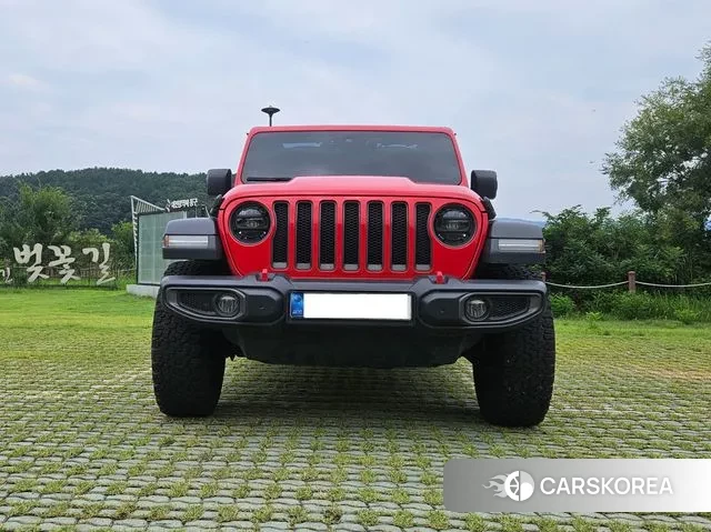 Jeep Wrangler (JL) 2020 Красный из Кореи