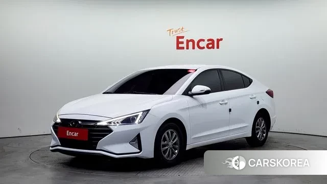 Hyundai The New Avante AD 2019 Белый из Кореи
