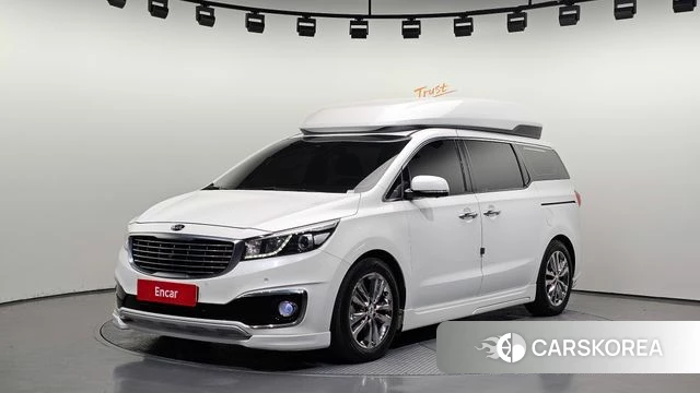 Kia All New Carnival 2018 Белый из Кореи