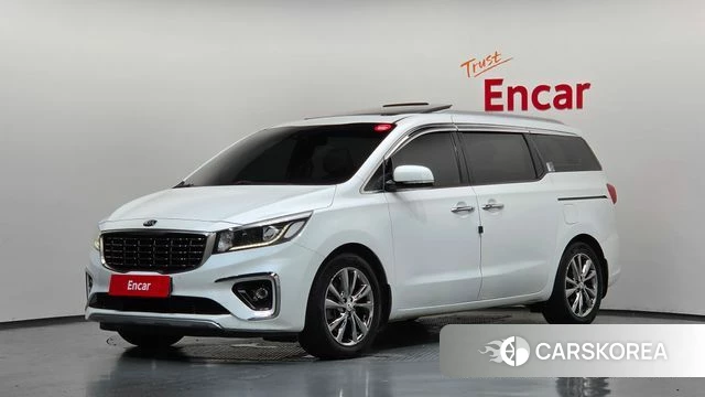Kia The New Carnival 2018 Черный из Кореи