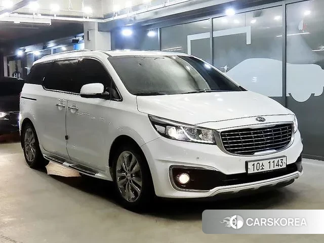 Kia All New Carnival 2018 Белый из Кореи
