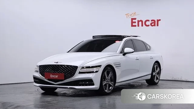Genesis G80 (RG3) 2021 Белый из Кореи