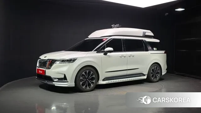 Kia Carnival 4th generation 2021 Белый из Кореи