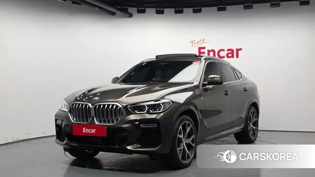 BMW X6 (G06) 2021 Песочный из Кореи