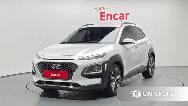 Hyundai Kona 2018 Белый из Кореи