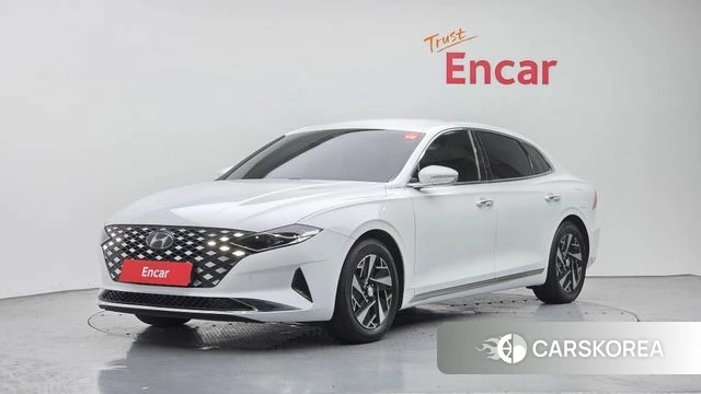 Hyundai The New Grandeur IG Hybrid 2020 Белый из Кореи