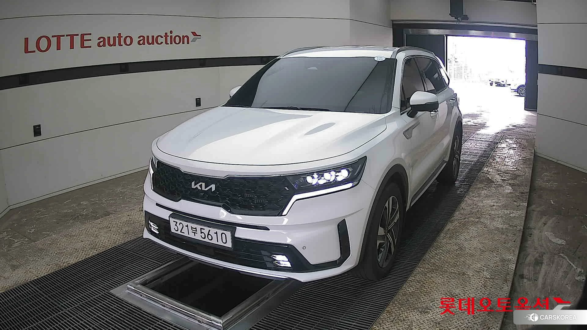 Kia Sorento Hybrid 2023 Белый из Кореи