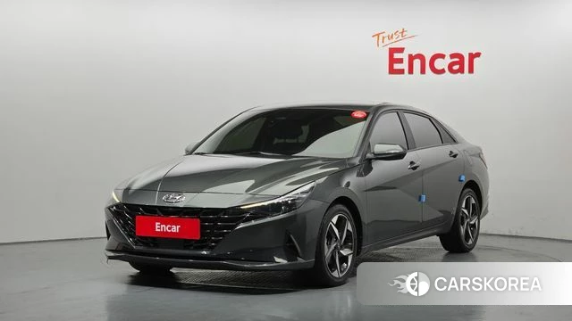 Hyundai Avante (CN7) 2021 Серый из Кореи