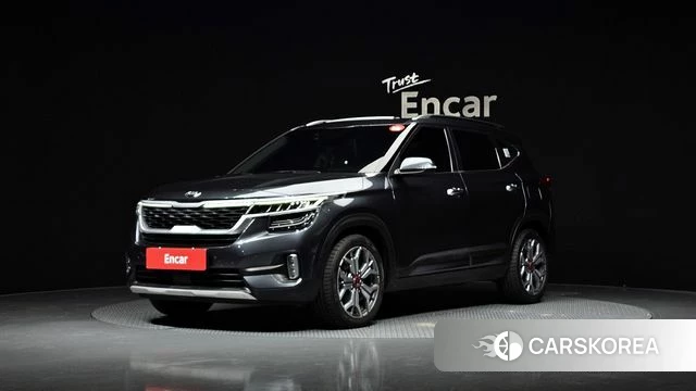 Kia Seltos 2019 Серый из Кореи