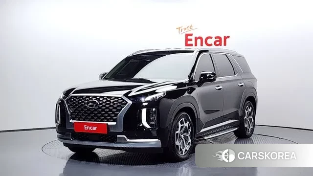 Hyundai Palisade 2021 Черный из Кореи