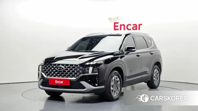Hyundai The New Santa Fe 2021 Черный из Кореи