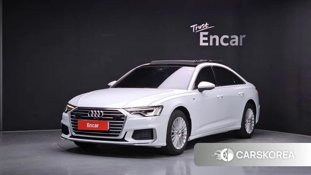 Audi A6 (C8) 2020 Белый из Кореи