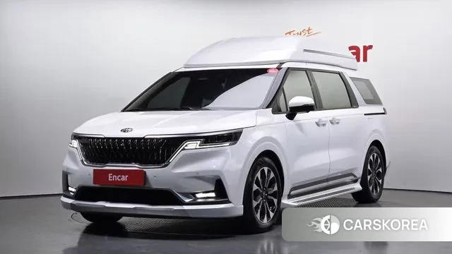 Kia Carnival 4th generation 2021 Белый из Кореи