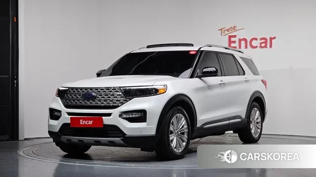 Ford Explorer 6th Generation 2022 Белый из Кореи