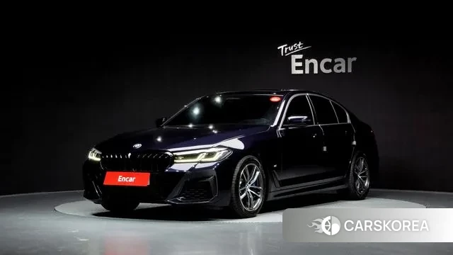 BMW 5 Series (G30) 2022 Синий из Кореи