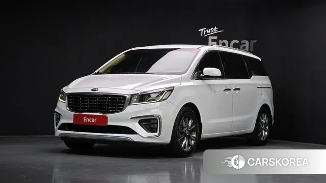 Kia The New Carnival 2019 Белый из Кореи