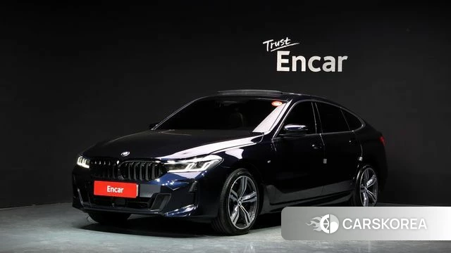 BMW 6 Series GT (G32) 2021 Синий из Кореи