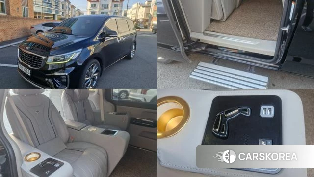 Kia The New Carnival 2018 Черный из Кореи