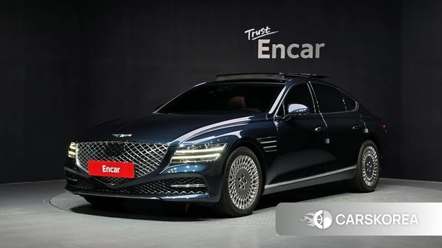 Genesis G80 (RG3) 2021 Синий из Кореи