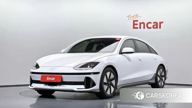 Hyundai Ionic 6 2022 Белый из Кореи