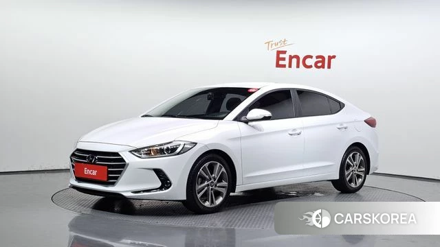 Hyundai Avante AD 2018 Белый из Кореи