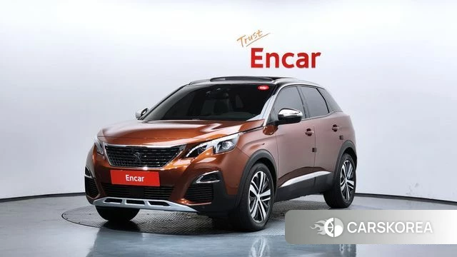 Peugeot 3008 second generation 2018 Коричневый из Кореи