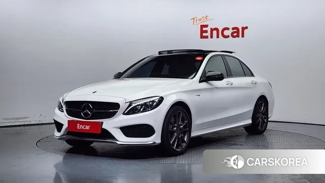 Mercedes-Benz C-Class W205 2018 Белый из Кореи