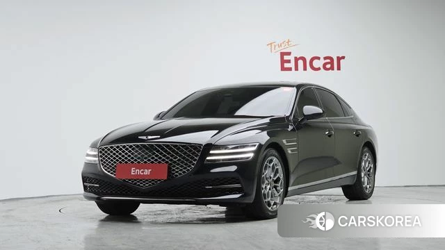 Genesis G80 (RG3) 2021 Черный из Кореи