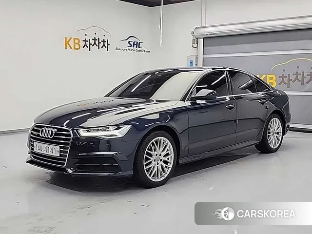 Audi New A6 2018 Синий из Кореи