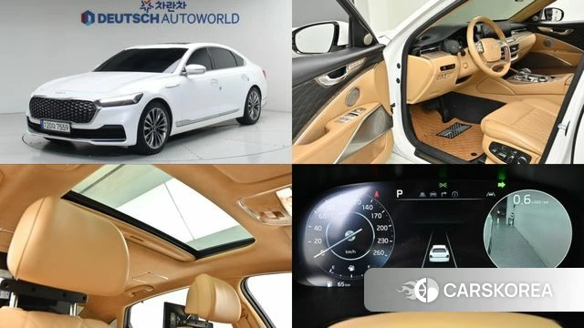 Kia The New K9 2nd generation 2021 Белый из Кореи