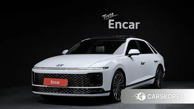 Hyundai Grandeur Hybrid (GN7) 2024 Белый из Кореи