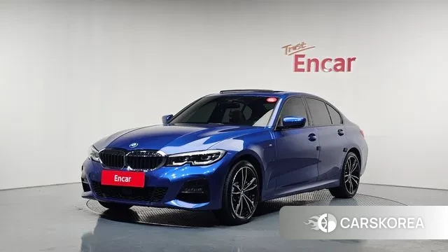 BMW 3 Series (G20) 2021 Синий из Кореи