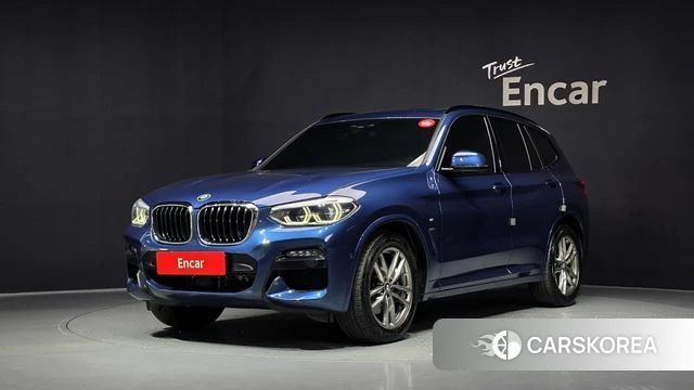 BMW X3 (G01) 2021 Синий из Кореи
