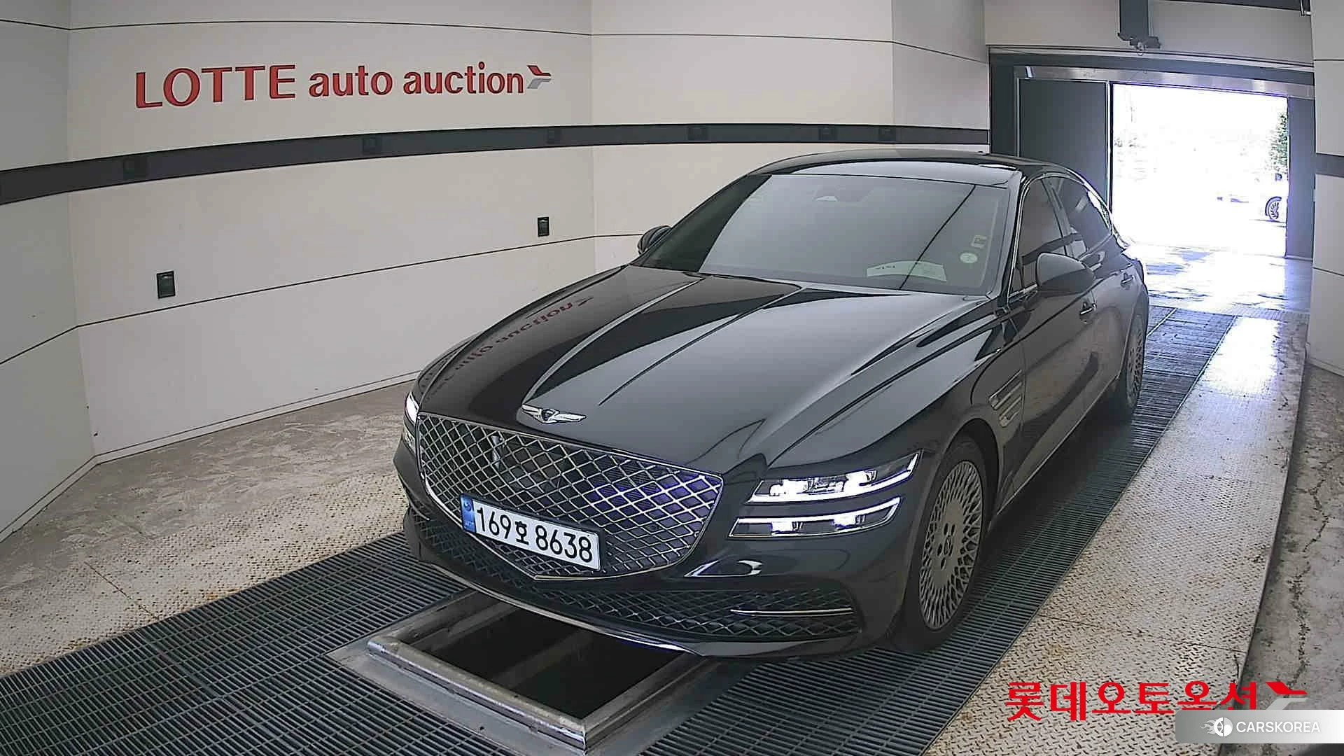 Hyundai G80 2022 Черный из Кореи