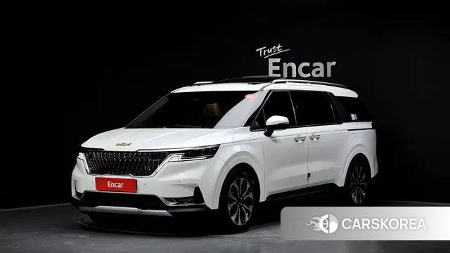 Kia Carnival 4th generation 2021 Белый из Кореи