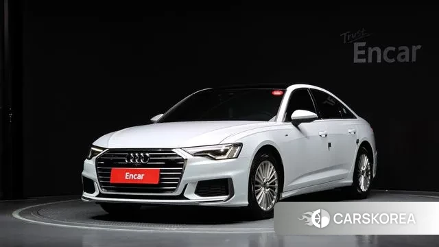 Audi A6 (C8) 2020 Белый из Кореи