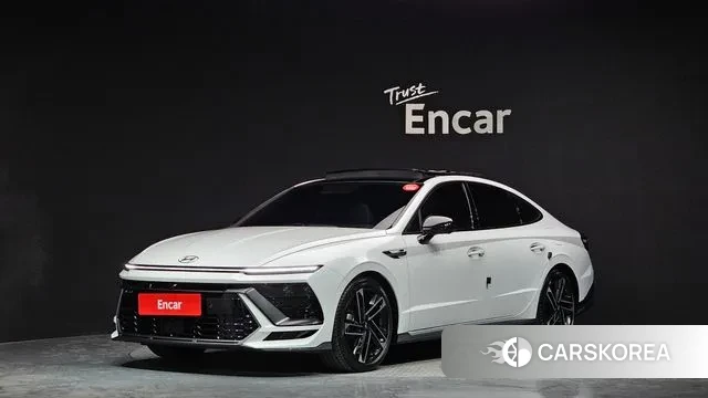 Hyundai Sonata D Edge (DN8) 2023 Белый из Кореи