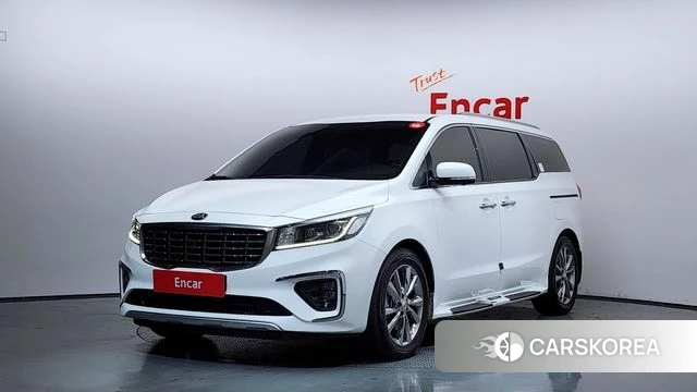 Kia The New Carnival 2018 Белый из Кореи