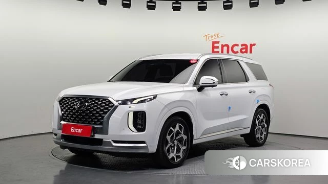 Hyundai Palisade 2021 Белый из Кореи