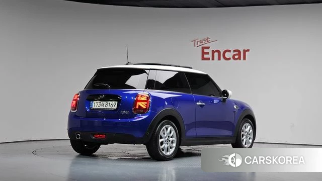 Mini Cooper 2021 Синий из Кореи