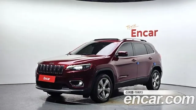 Jeep Cherokee (KL) 2021 Красный из Кореи