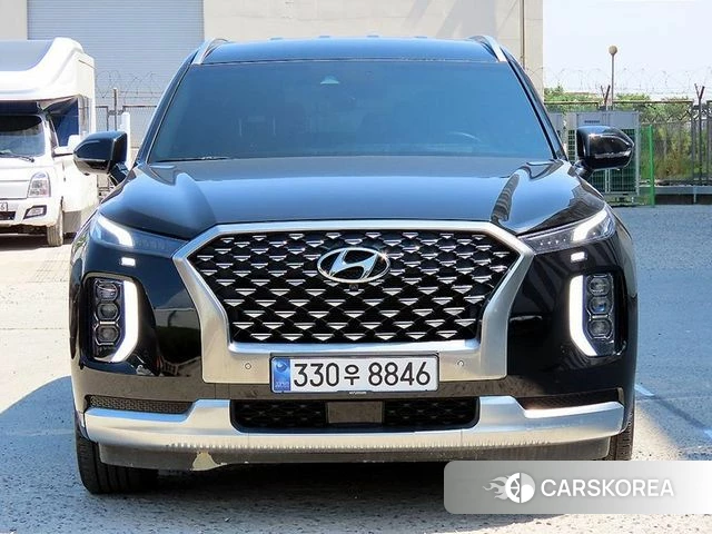 Hyundai Palisade 2021 Черный из Кореи