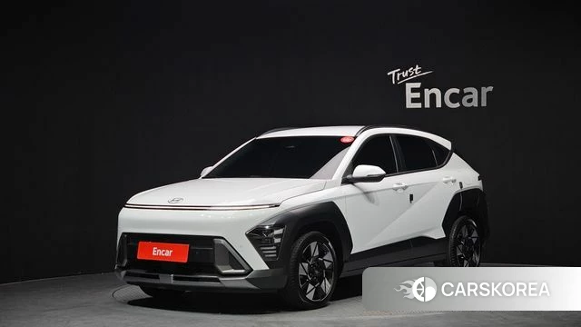 Hyundai Kona Hybrid (SX2) 2023 Белый из Кореи