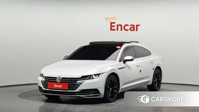 Volkswagen Arteon 2019 Белый из Кореи