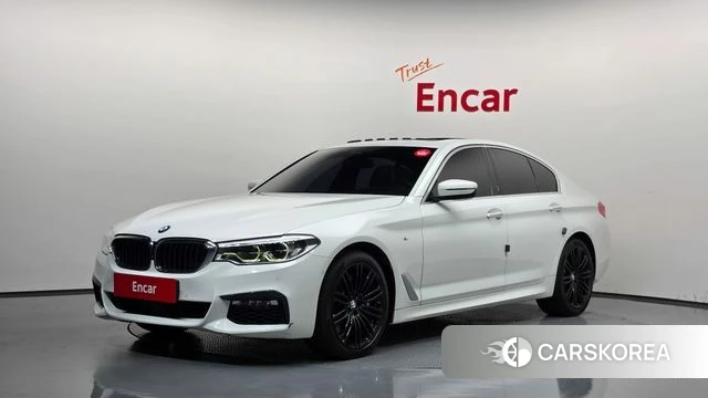BMW 5 Series (G30) 2018 Белый из Кореи