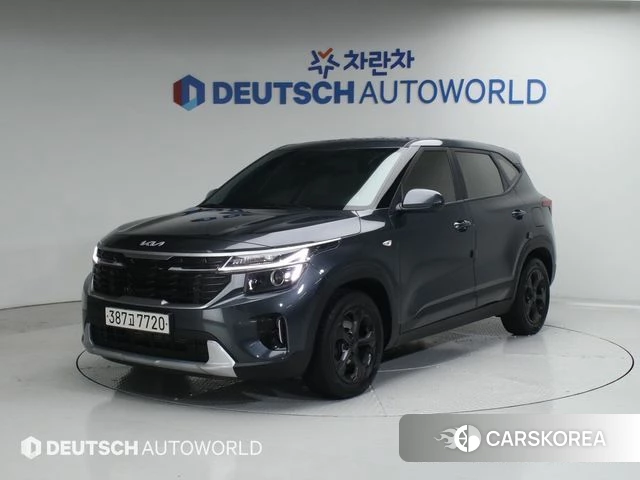 Kia The New Seltos 2023 Серый из Кореи