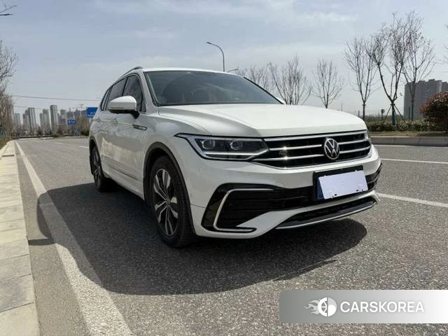 Volkswagen Tiguan L 2022 Белый из Китая