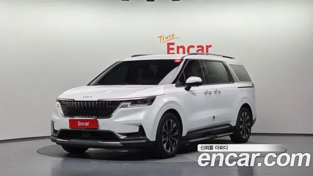 Kia Carnival 4th generation 2022 Белый из Кореи