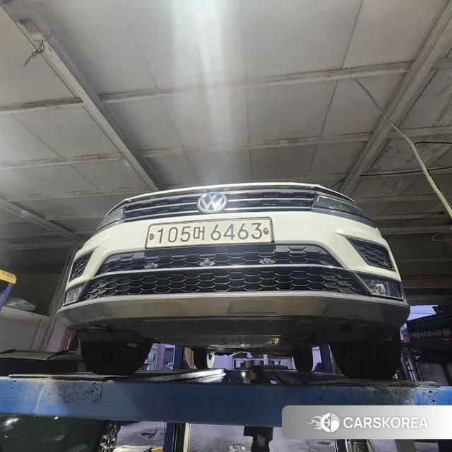 Volkswagen Tiguan second Generation 2020 Черный из Кореи