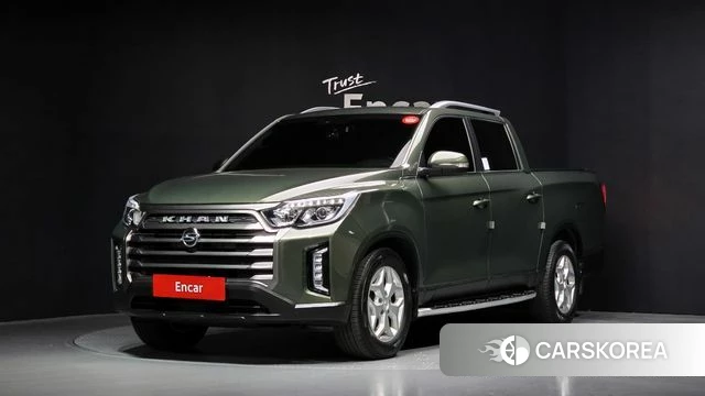 Ssangyong The New Rexton Sports Cannes 2023 Темно-зеленый из Кореи